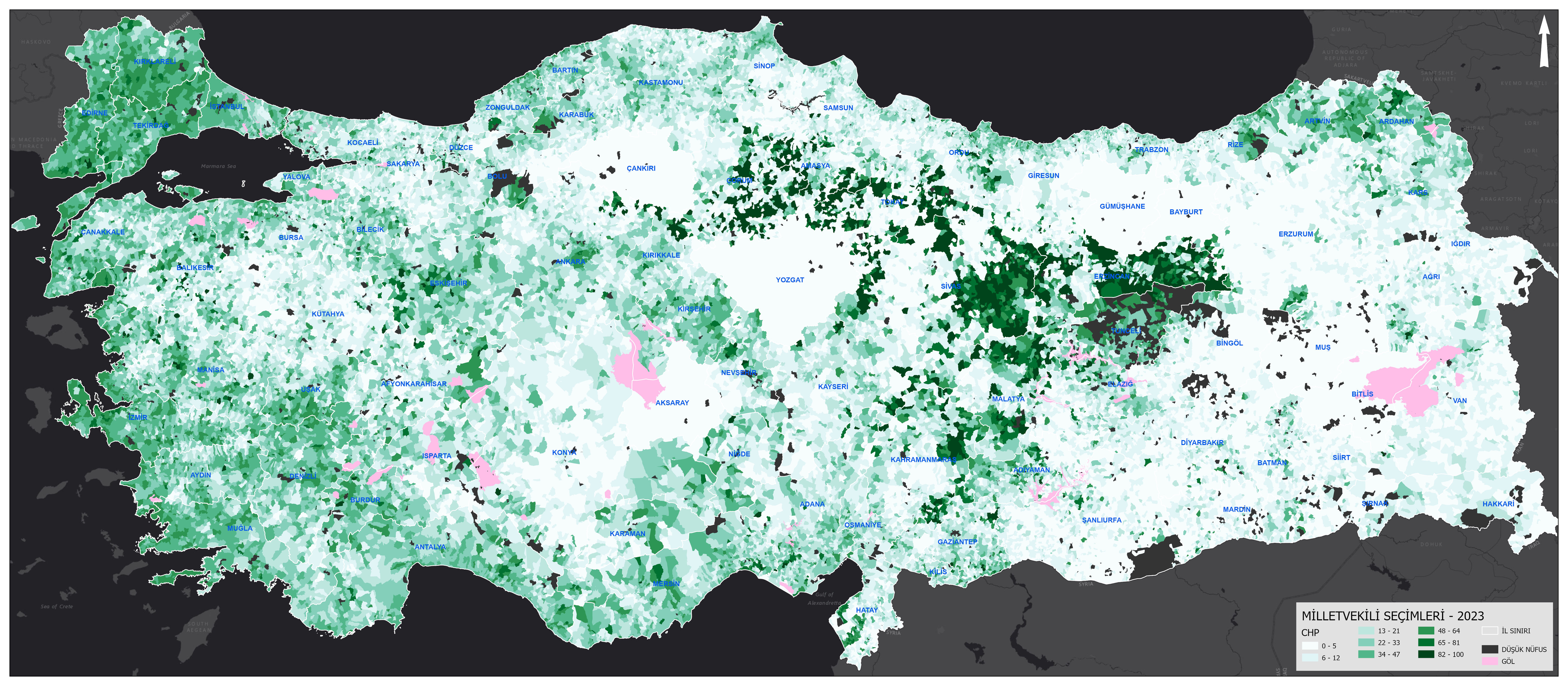 2023 Seçim Sonuçları CHP Yüzdesi