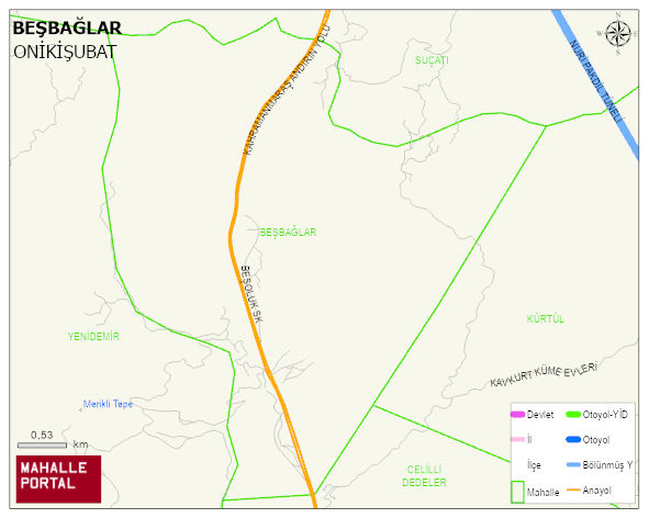 BEŞBAĞLAR Mahallesi Haritası | Uydu Görüntüsü ve Harita Detayları