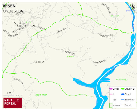 BEŞEN Mahallesi Haritası | Mahalle Sokak Haritası