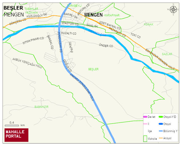 BEŞLER Mahallesi Haritası | Detaylı Köy ve Mahalle Görünümü