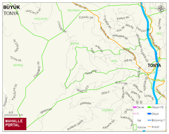 BÜYÜK Mahallesi Haritası | Mahalle ve Köy Sınırı