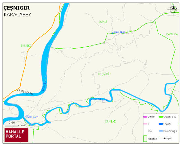 ÇEŞNİGİR Mahallesi Haritası | Uydu Görüntüsü ve Harita Detayları