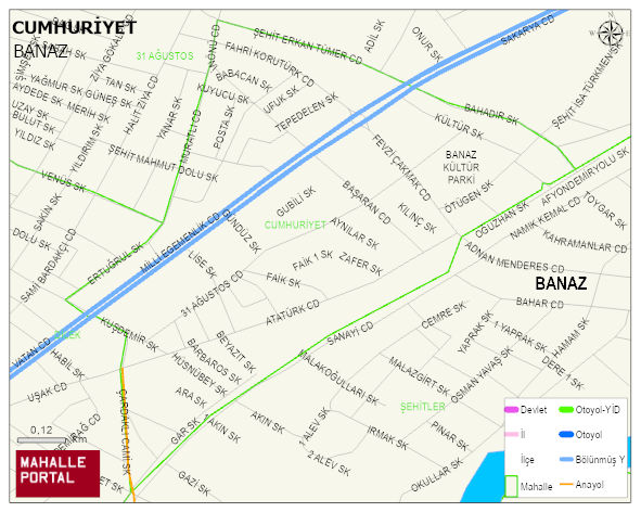 CUMHURİYET Mahallesi Haritası | Uydu Görüntüsü ve Harita Detayları