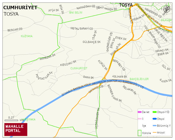 CUMHURİYET Mahallesi Haritası | Güncel Mahalle ve Köy Haritası