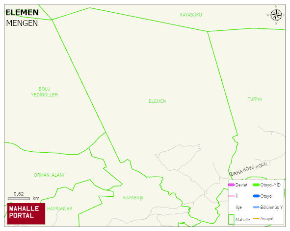 ELEMEN Köyü Haritası | Uydu Görüntüsü ve Harita Detayları