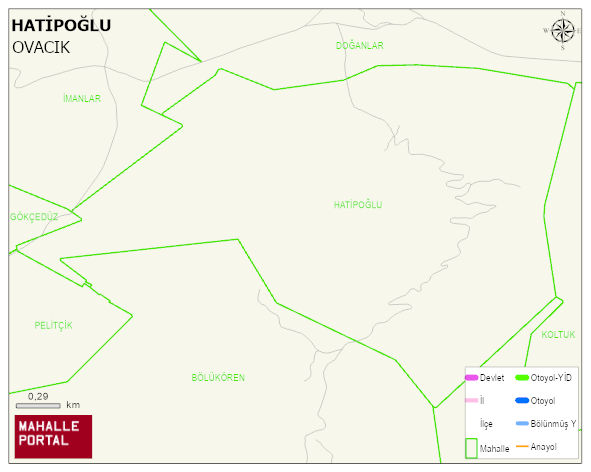 HATİPOĞLU Köyü Haritası | Güncel Mahalle ve Köy Haritası