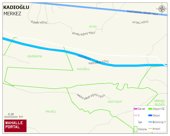 KADIOĞLU Köyü Haritası | Güncel Mahalle ve Köy Haritası