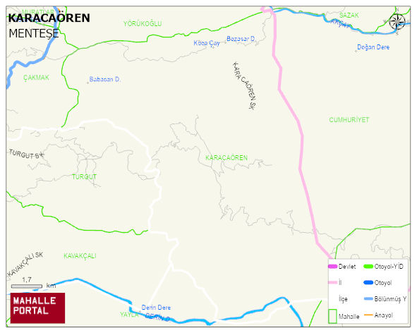 KARACAÖREN Mahallesi Haritası | Uydu Görüntüsü ve Harita Detayları