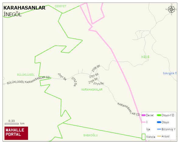 KARAHASANLAR Mahallesi Haritası | Güncel Mahalle ve Köy Haritası