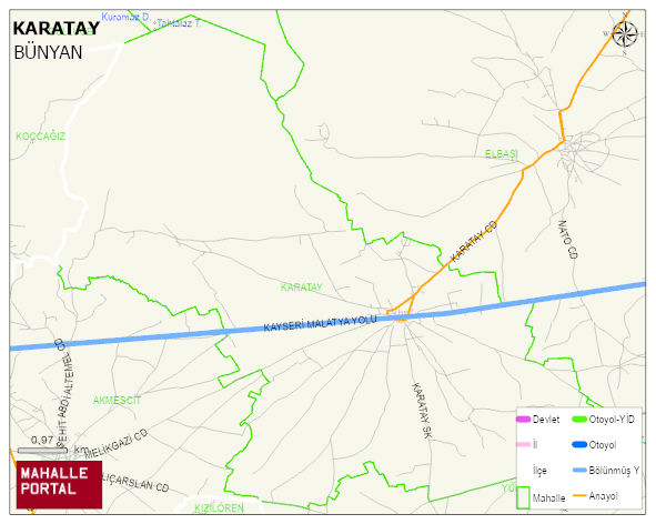 KARATAY Mahallesi Haritası | İnteraktif Köy ve Mahalle Sınırları
