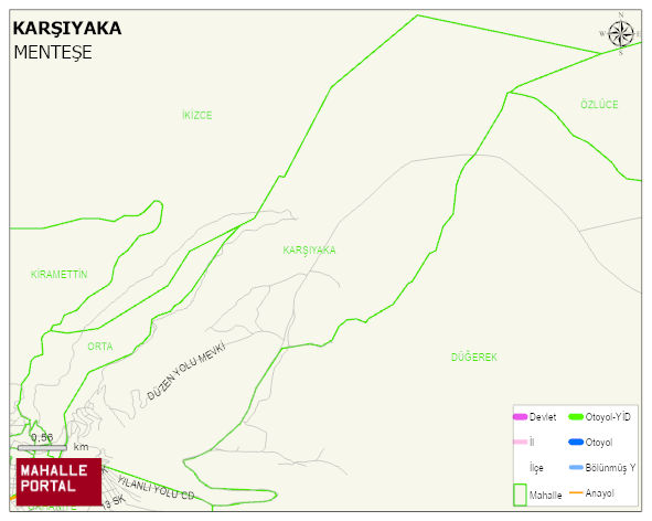 KARŞIYAKA Mahallesi Haritası | Güncel Mahalle ve Köy Haritası