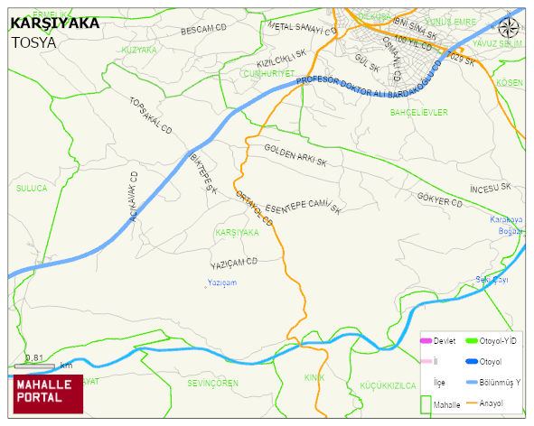 KARŞIYAKA Mahallesi Haritası | Uydu Görüntüsü ve Harita Detayları