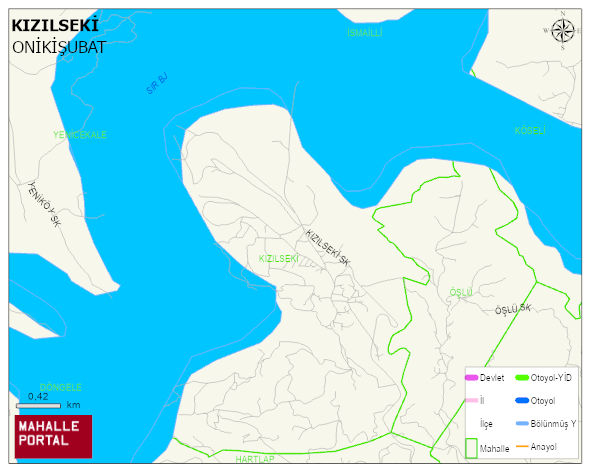 KIZILSEKİ Mahallesi Haritası | Mahalle Sokak Haritası