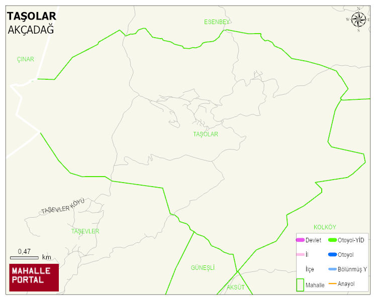 TAŞOLAR Mahallesi Haritası | Uydu Görüntüsü ve Harita Detayları