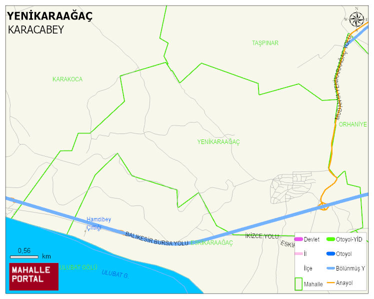 YENİKARAAĞAÇ Mahallesi Haritası | Uydu Görüntüsü ve Harita Detayları