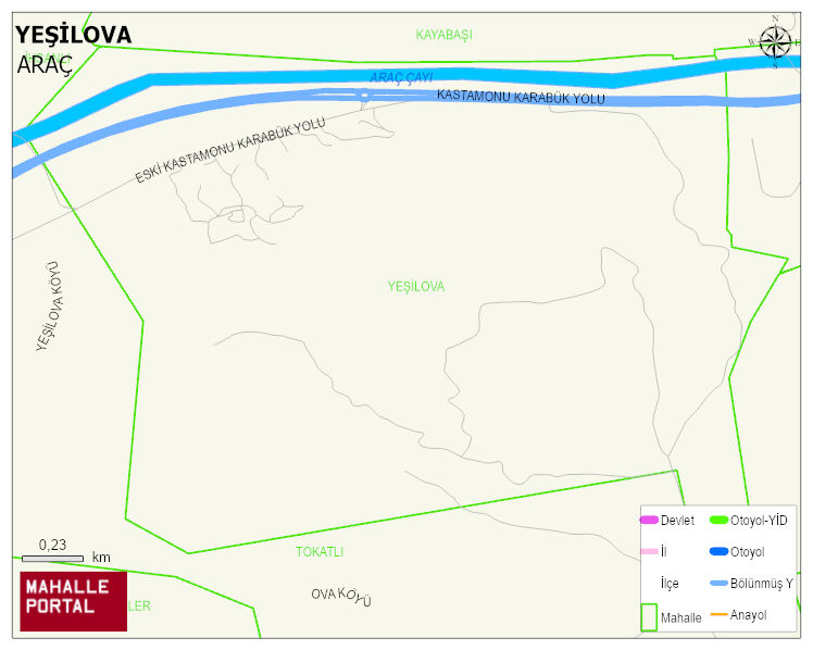 YEŞİLOVA Köyü Haritası | Mahalle Sokak Haritası